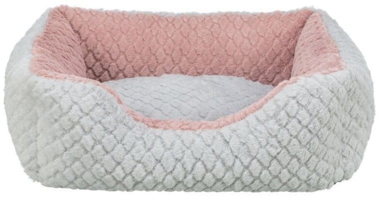 Kaline Mio, legowisko, dla psa/kota, szare/różowe, 65 × 50 cm