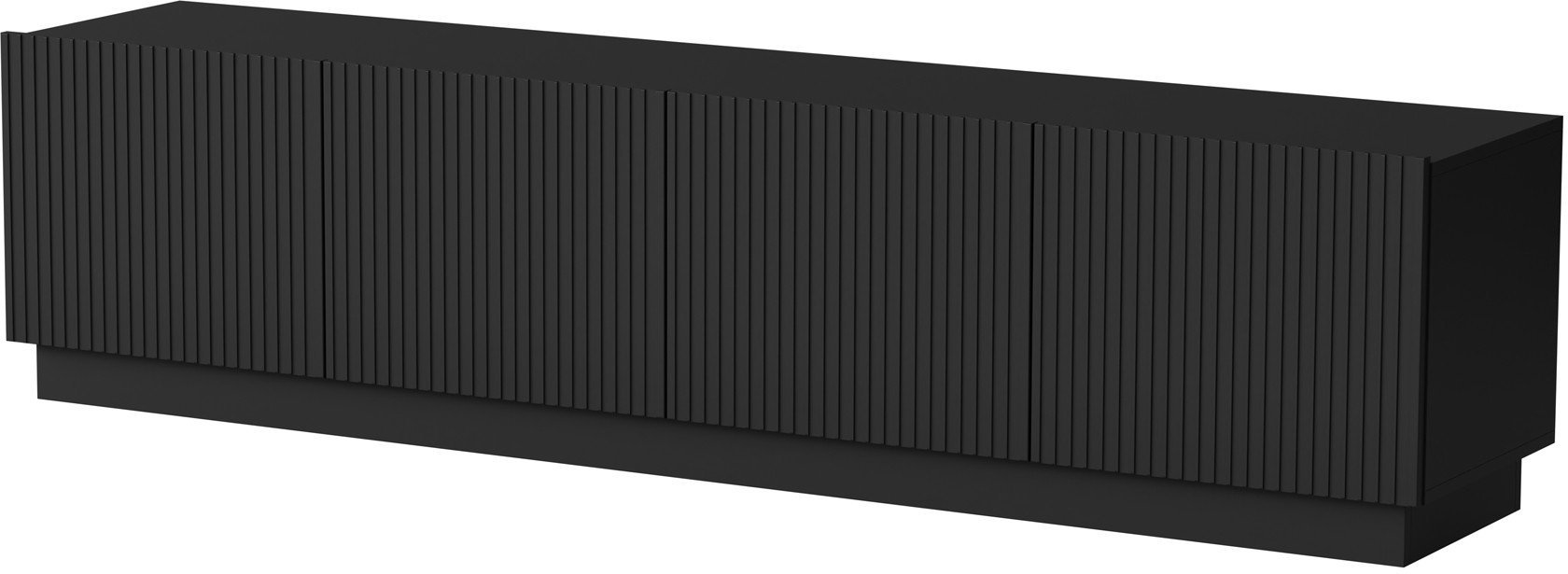 Cama Szafka RTV LIVERTI 200x42x48 czarny