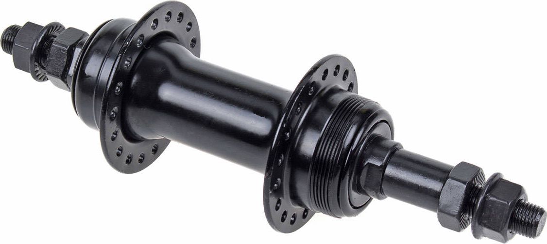 XMX Piasta tylna stal XMX FR-03R 36-otworów 3/8" 14G*36H*135*175 czarna Uniwersalny