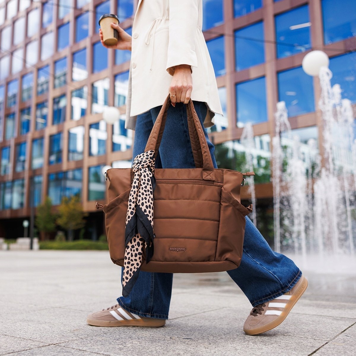 1672/03 TORBA DLA MAMY DO WÓZKA CAMI CZEKOLDOWA