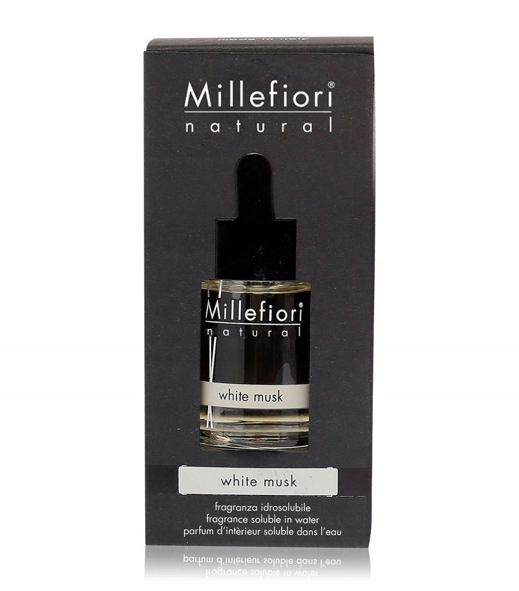 Millefiori Milano Fragrance Soluble in Water White Musk 15 ml