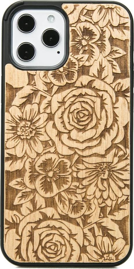 BeWood Drewniane Etui iPhone 12 Pro Max RÓŻE ANIEGRE