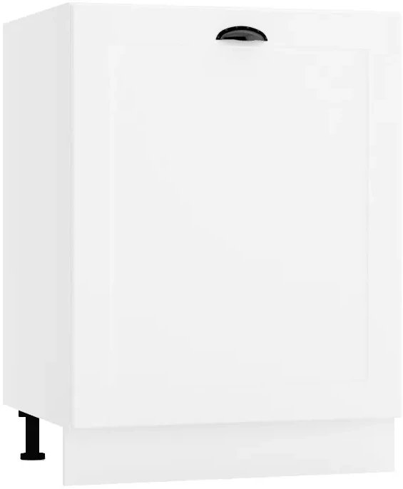 Szafka kuchenna stojąca 60 ADELE D60 P/L biała mat STOLKAR
