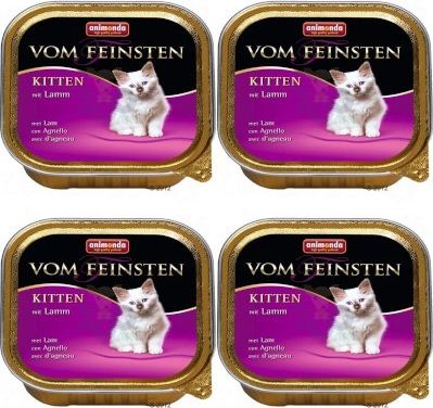 Animonda ANIMONDA Vom Feinsten Kitten smak: z jagnięciną 6 x 100g