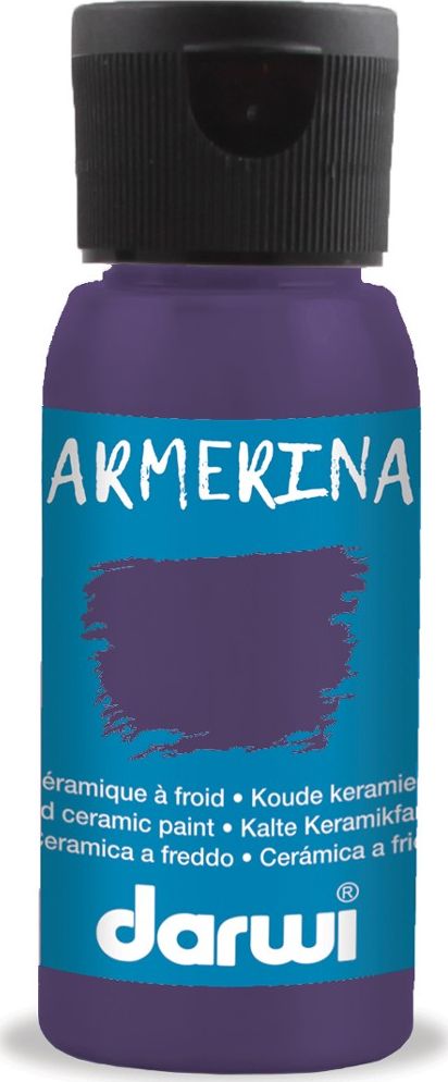 DARWI Farba do ceramiki, fioletowa, 50 ml