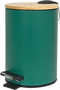 Sepio Kosz pojemnik na śmieci 3l z przyciskiem nożnym wytrzymały ciekawy stylowy