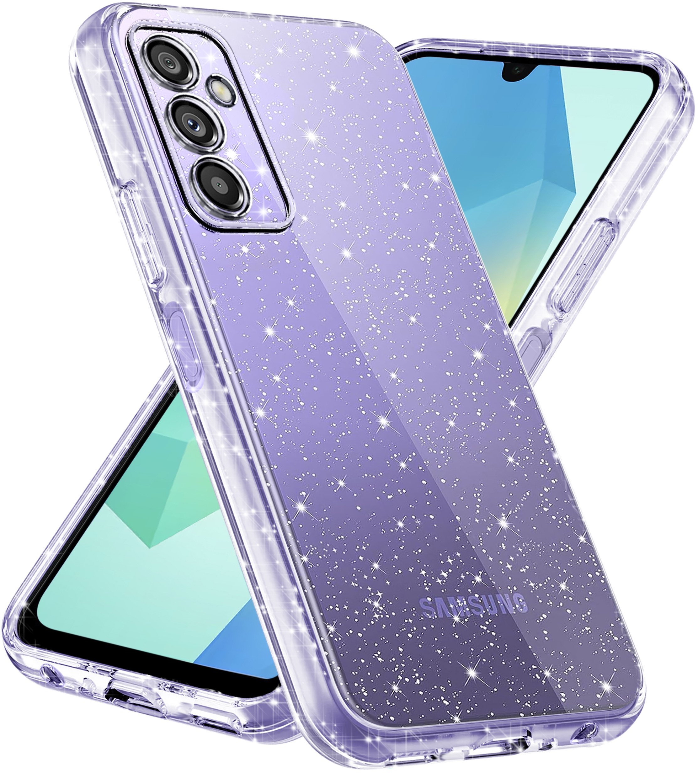 Etui do Samsung Galaxy A16 5G SILIKONOWE BROKATOWE CASE + SZKŁO OCHRONNE