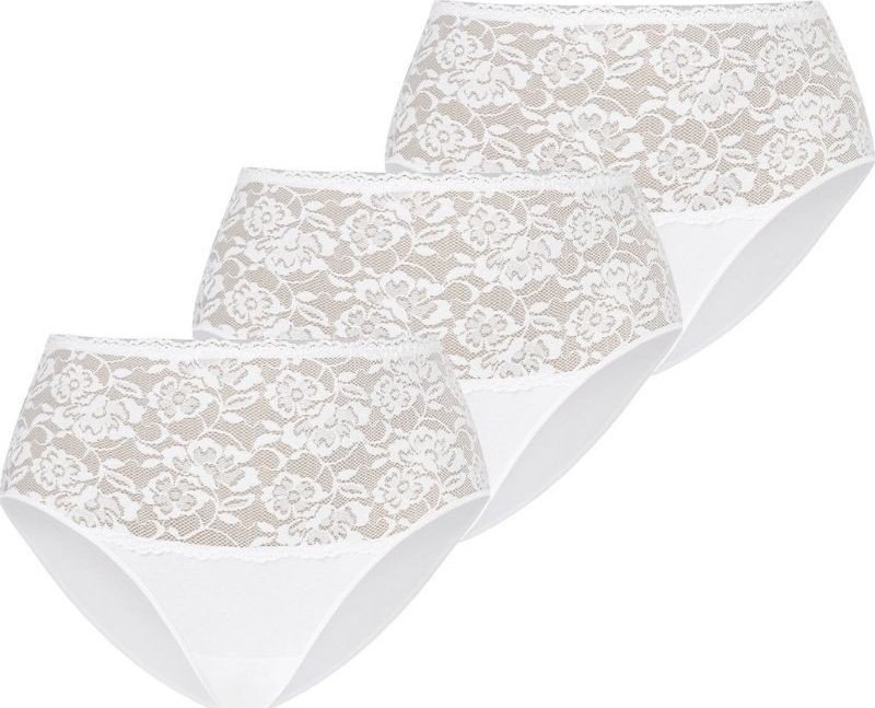 Teyli Wielopak majtek damskich Violetta biały Biały XS