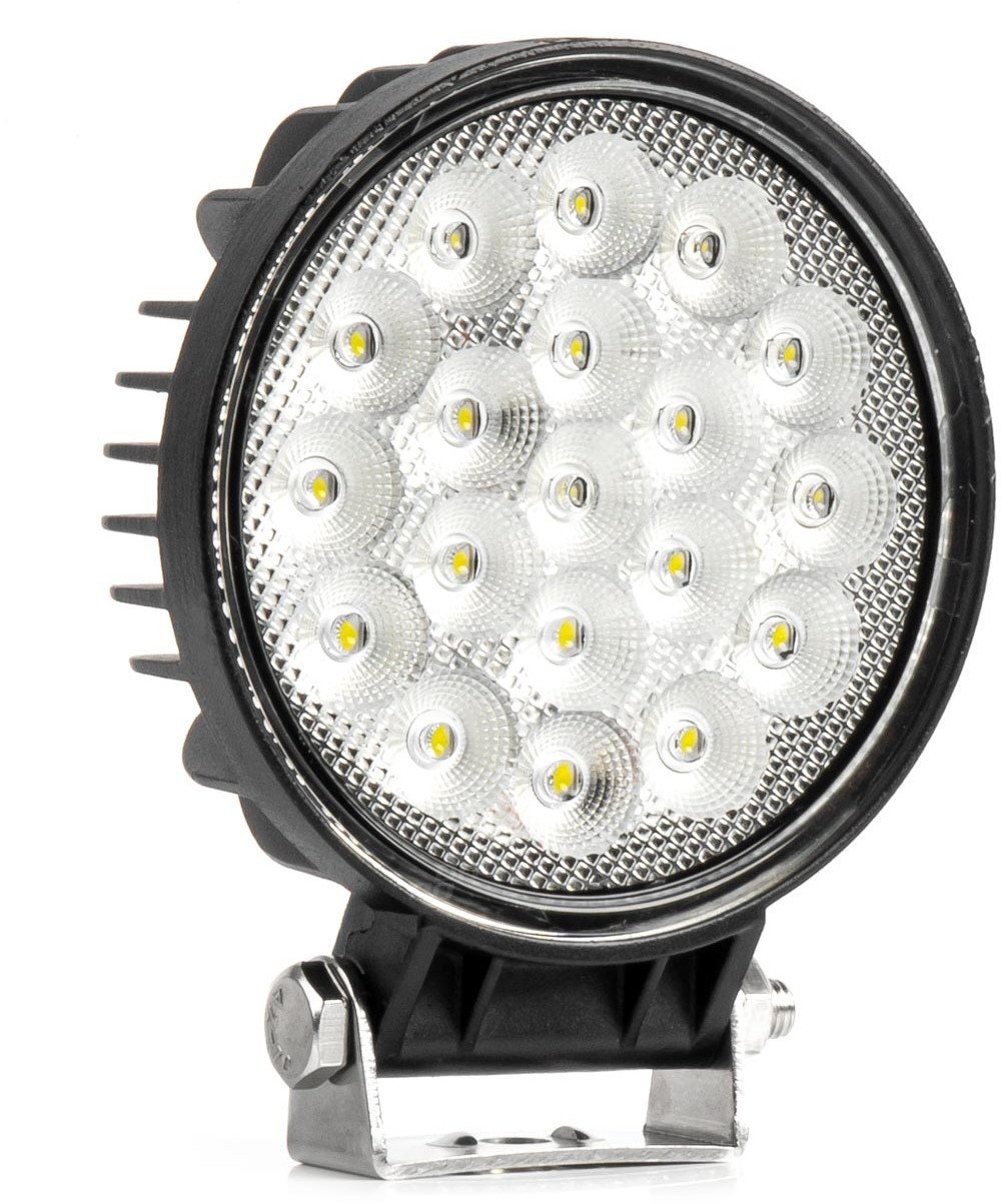 Lampa robocza szperacz led awl65 57w 6500k 10000lm 12v 24v amio-04206