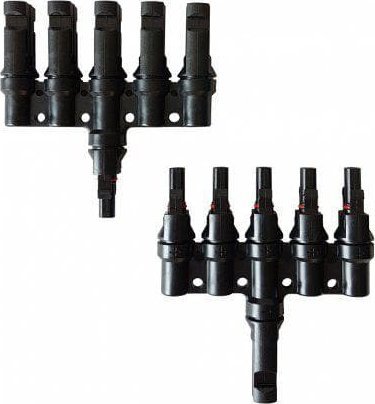 Maxx KONEKTOR RÓWNOLEGŁY MĘSKI + ŻEŃSKI MC4 5->1