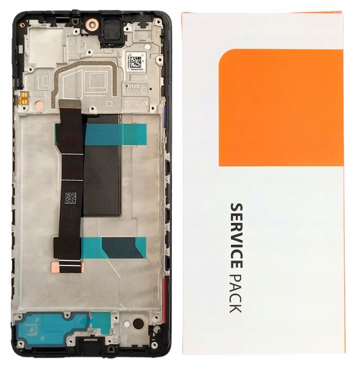 ORYGINAŁ WYŚWIETLACZ EKRAN LCD DO XIAOMI POCO X5 PRO 5G RAMKA