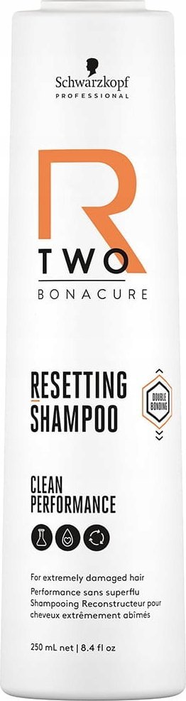 Schwarzkopf Atkuriamasis šampūnas Schwarzkopf Professional R-TWO Resetting, 250 ml