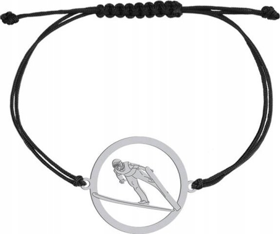 Radziszewska Jewellery Bransoletka Skoki narciarskie srebro GRAWER GRATIS