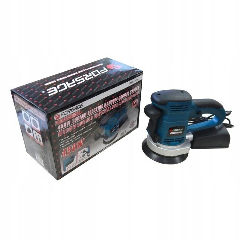 Szlefiarka oscylacyjna z odpylaczem i dodatkowymi szczotkami węglowymi (220V, 450W, 4000-13000 obr/min, fi150mm)