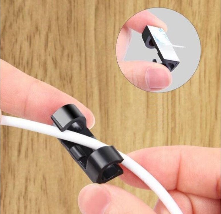 Organizer Verk Organizer uchwyt na kable do kabli przewodów 20szt Organizer uchwyt na kable do kabli przewodów 20szt