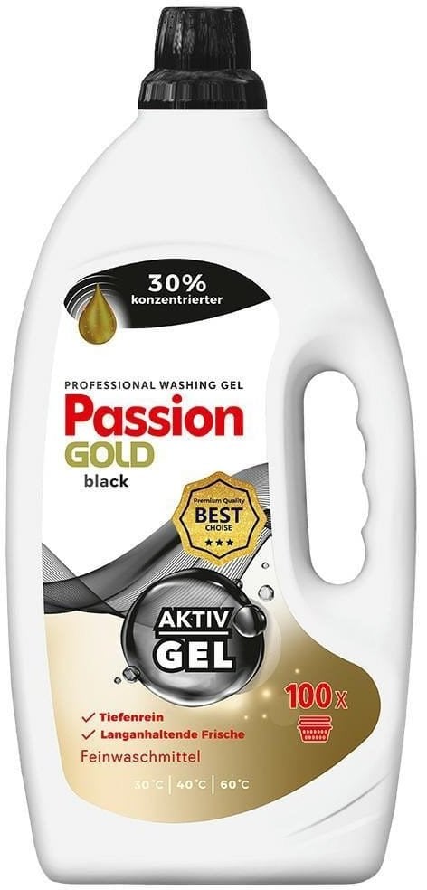 PASSION GOLD Professional Żel do prania ubrań czarnych i ciemnych 4000 ml