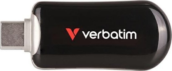 Pendrive Verbatim Plectra 64GB USB-C czarny/black 30224