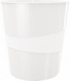 Kosz na śmieci Leitz Wow 15L biały (10K345G)