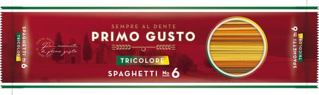 Primo Gusto Primo Gusto Tricolore Makaron spaghetti 500 g