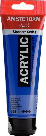 Artequipment Farba akrylowa TALENS AMSTERDAM 120ml 504 - ULTRAMARINE uniw