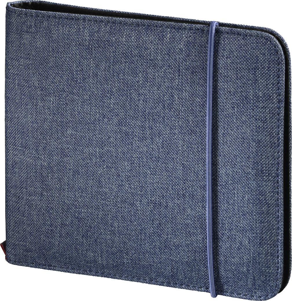 Hama CD/DVD WALLET 24, NIEBIESKI
