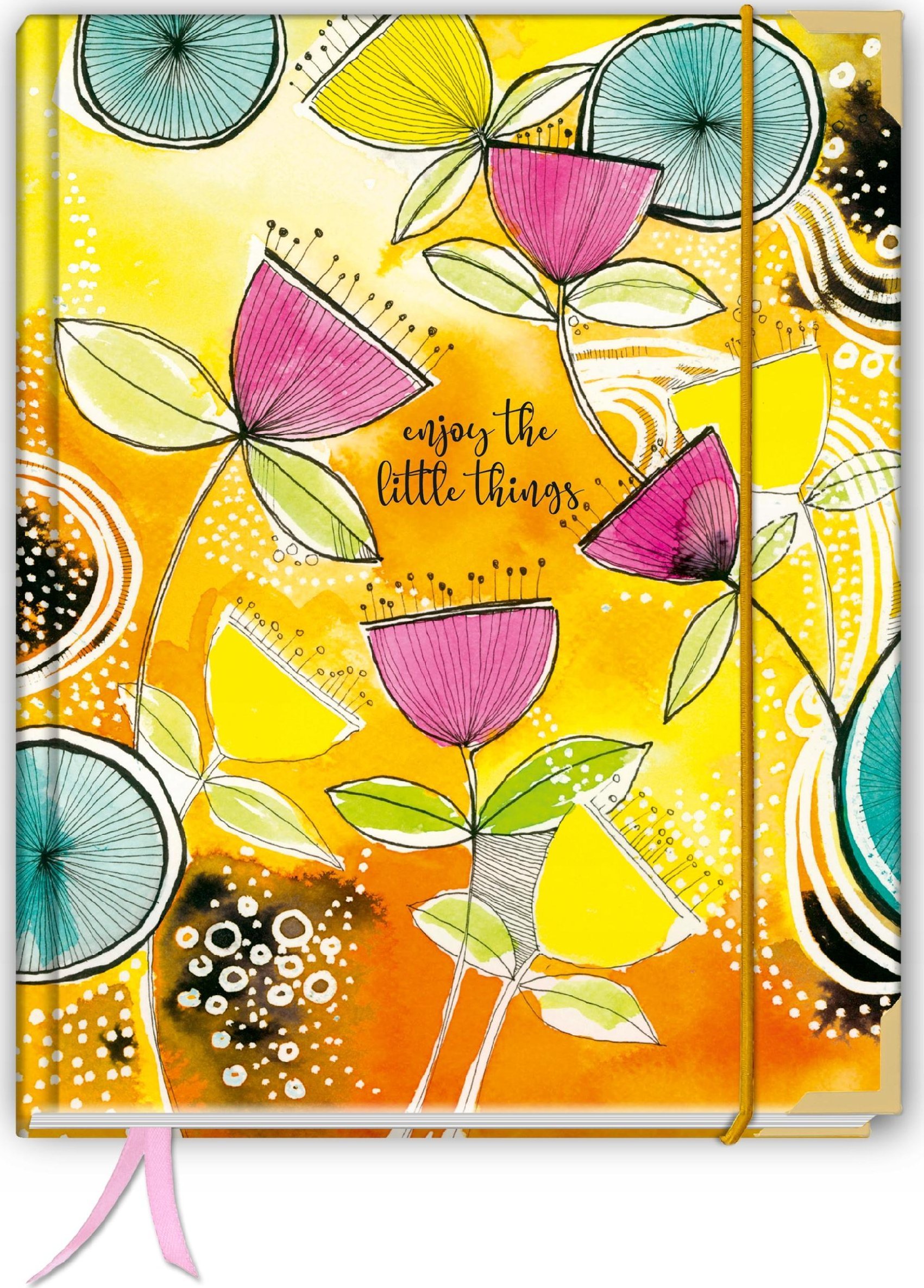 TadaPlanner Bullet journal szyty 214 stron TaDaPlanner notatnik A5 w kropki pamiętnik