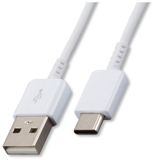 Kabel USB Samsung USB-A - USB-C 1.5 m Biały (BL000209)
