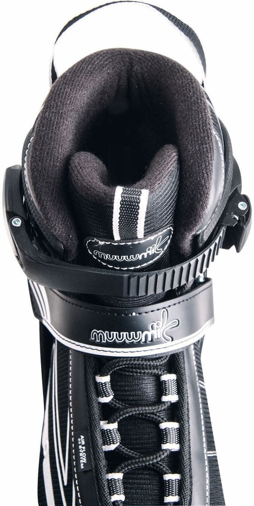 Promotion! MUUWMI roller skates SIZE 43 BLACK/WHITE AU 443