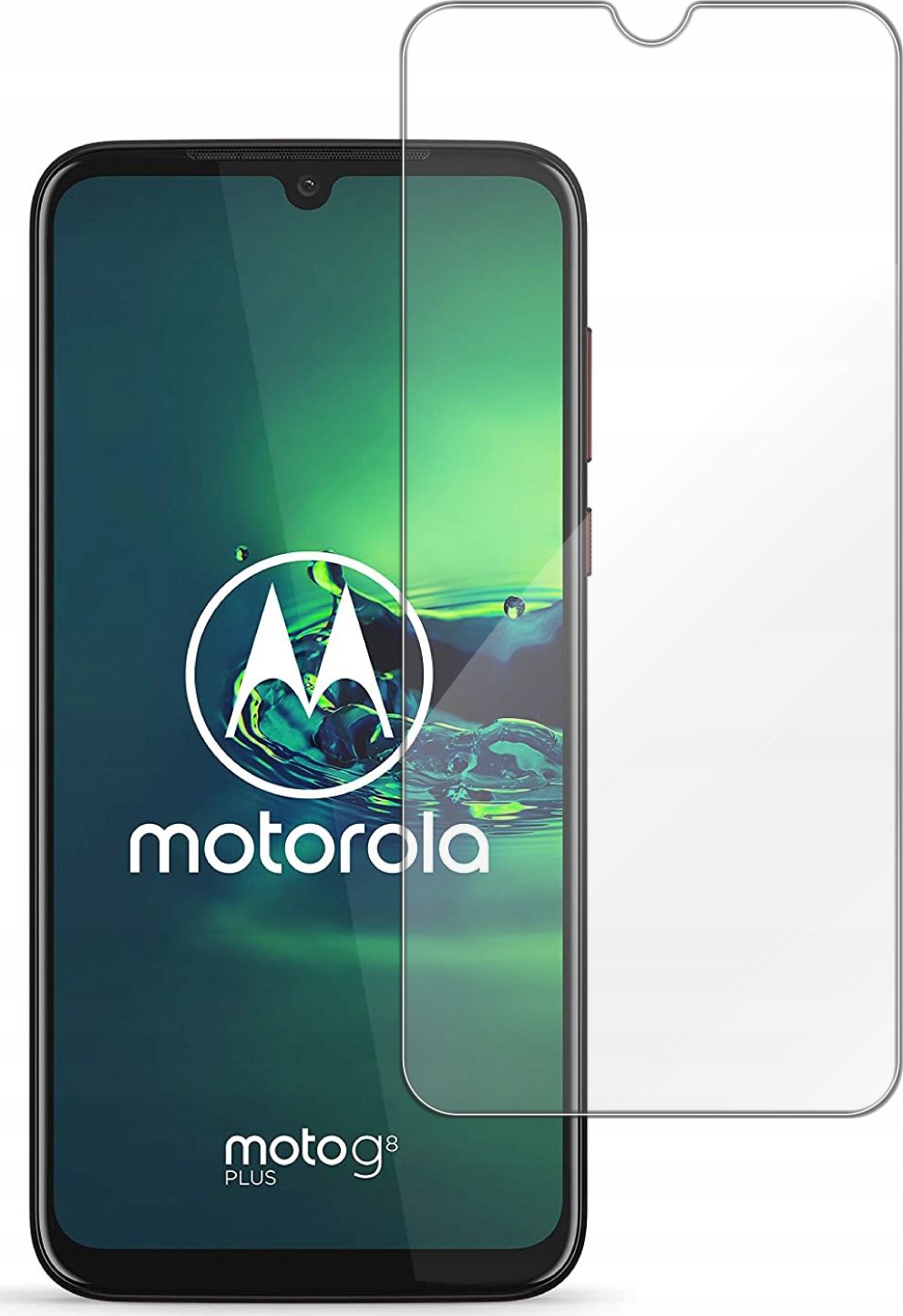 etumi Szkło Hartowane 9H Do Motorola Moto G8 Plus Szybka Szkiełko Ochronne Na Ekran Twarde Płaskie Przód / Ochrona Matrycy Telefonu Glas0106