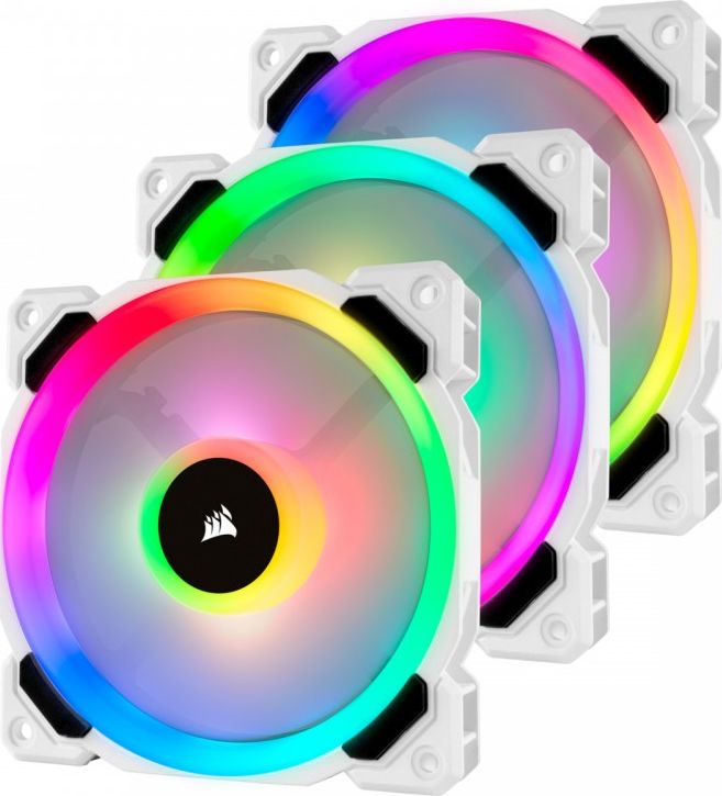 Wentylator Corsair LL120 RGB 120mm 3-pack + Hub (CO-9050092-WW)