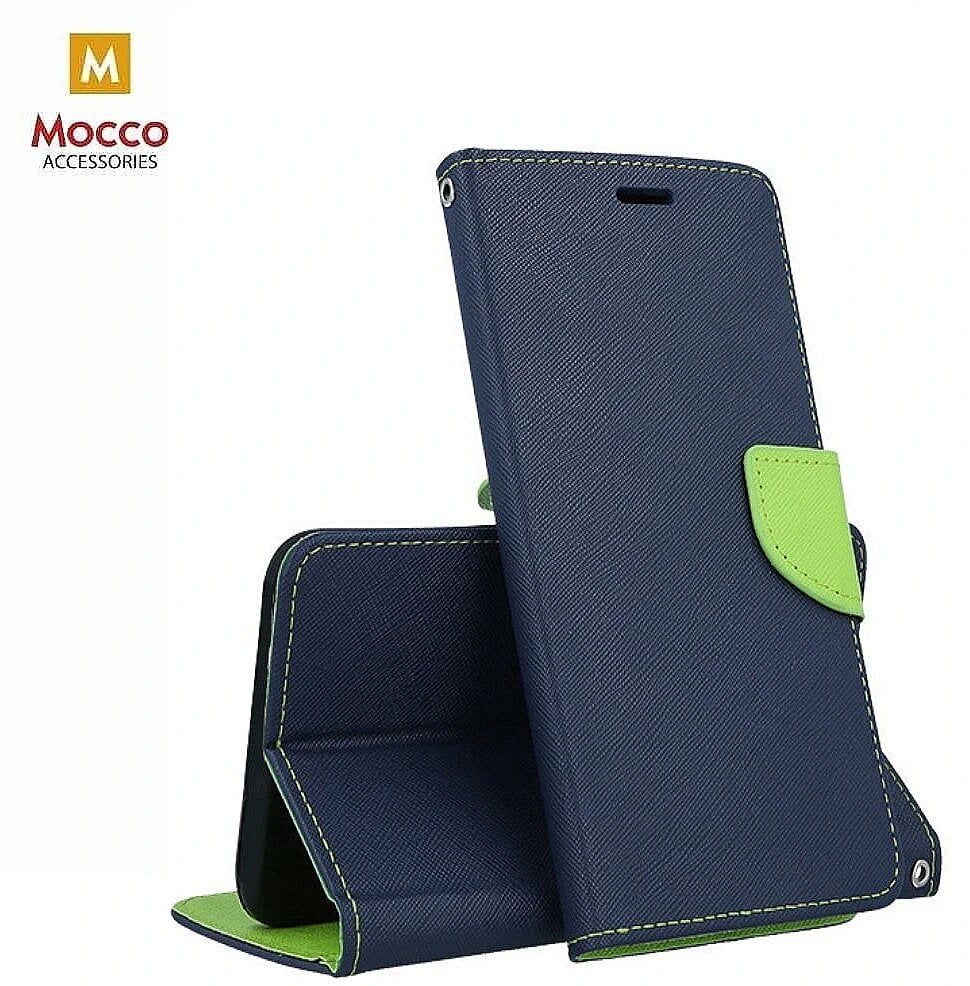 Mocco Fancy Book Case For Apple Iphone 12 / 12 Pro Blue - Green