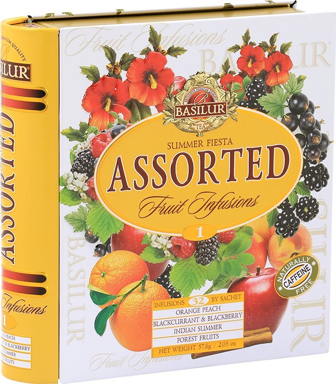 Basilur Herbata owocowa Summer Fiesta 32 koperty