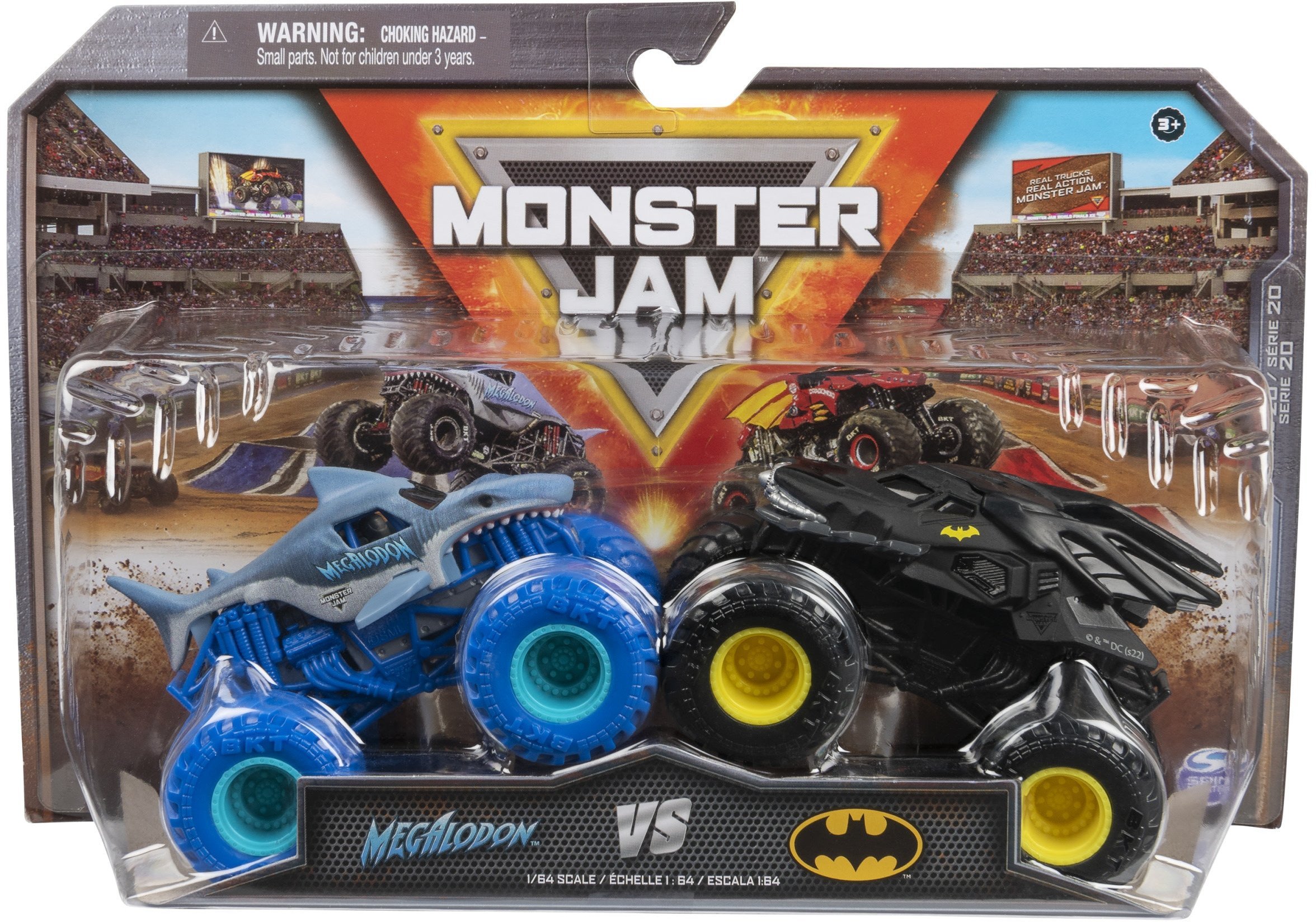 Figurka Spin Master 6065293 Monster Je Megalodon vs Batman
