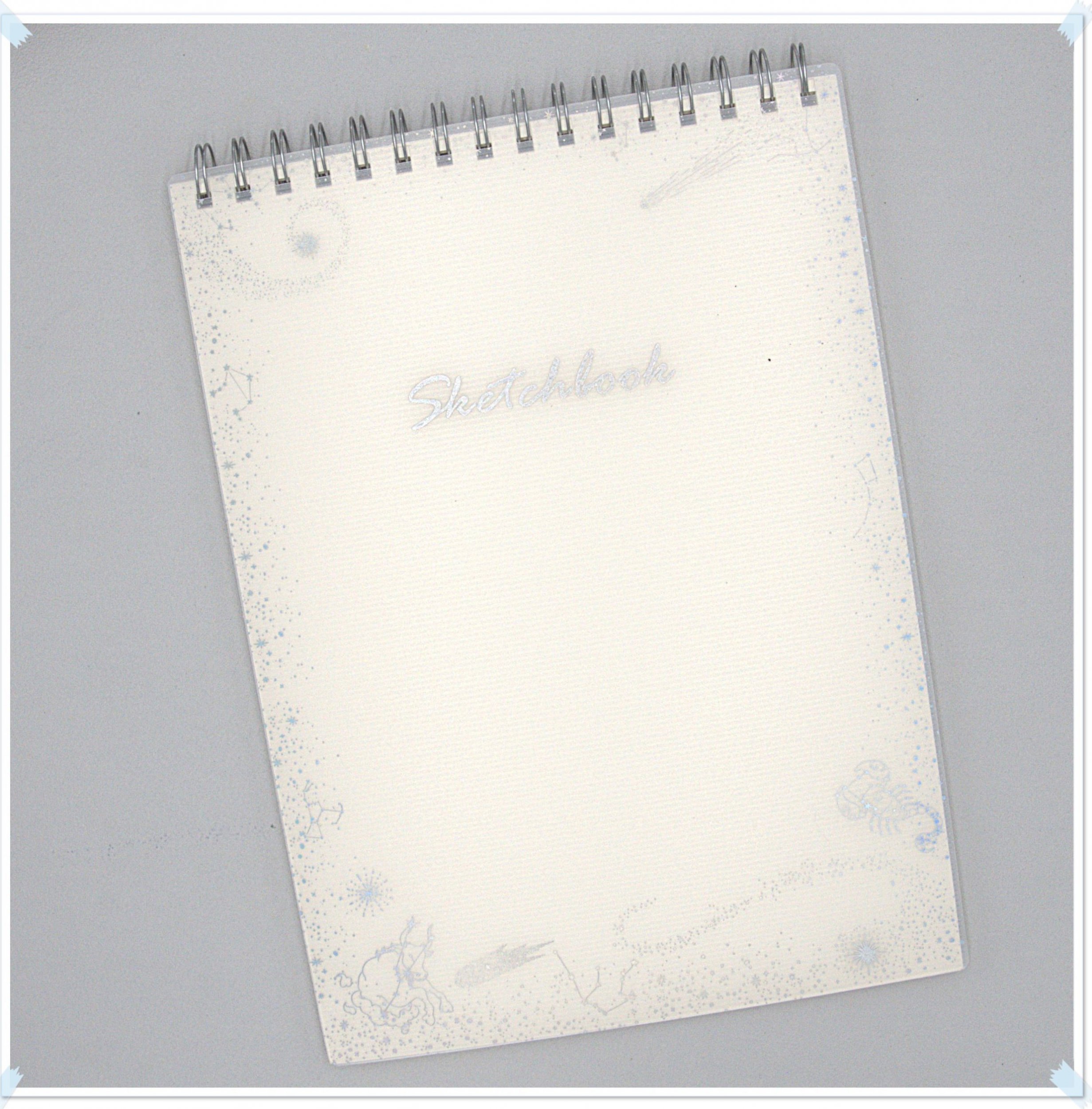 myHomelife Szkicownik na spirali A4 znaki zodiaku wzór 2