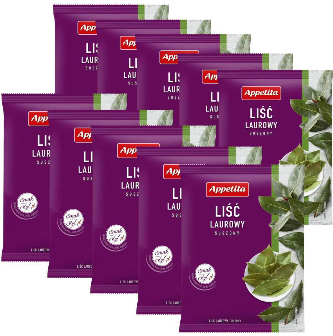 Appetita Liść laurowy 6 g x 10 sztuk