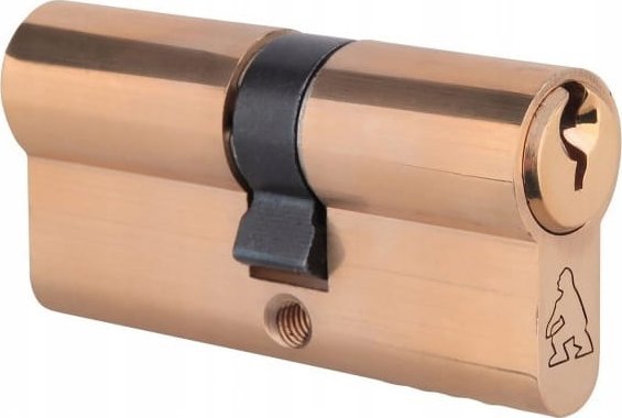 LOB Wkładka do zamka drzwi 30/35 mm mosiężna bębenkowa