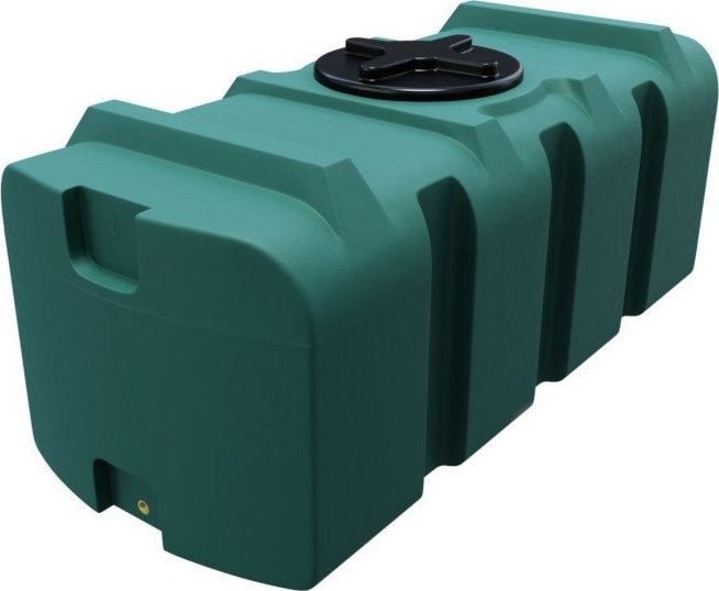 UHP Zbiornik plastikowy 500 l SK zielony wym. 157 x 66 x 61 cm (gwint dolny 3/4 cala)