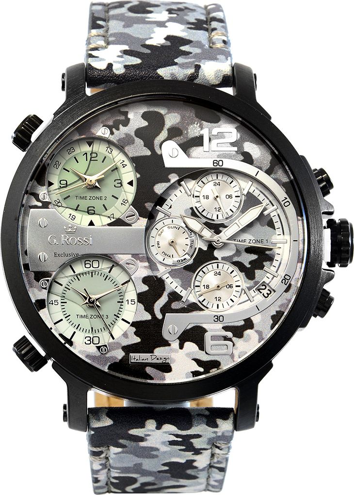 Zegarek Gino Rossi Zegarek męski G. Rossi TEZER-11706A2-6F2