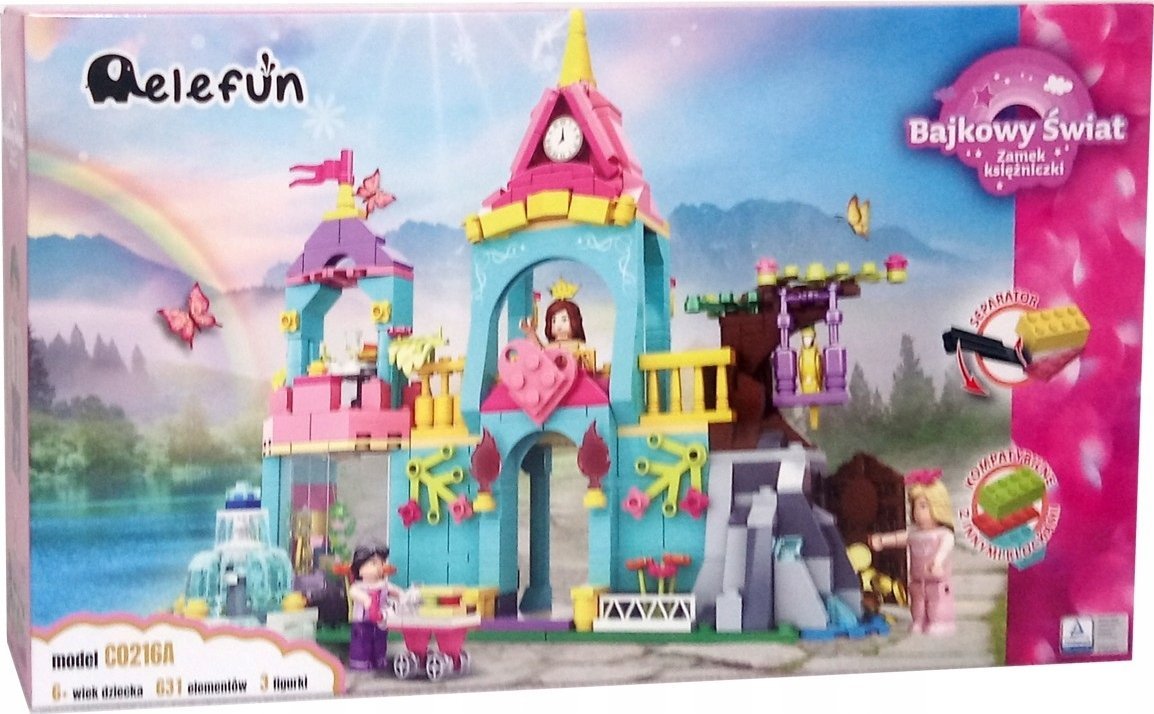 Klocki Elefun Bajkowy Świat - Zamek księżniczki