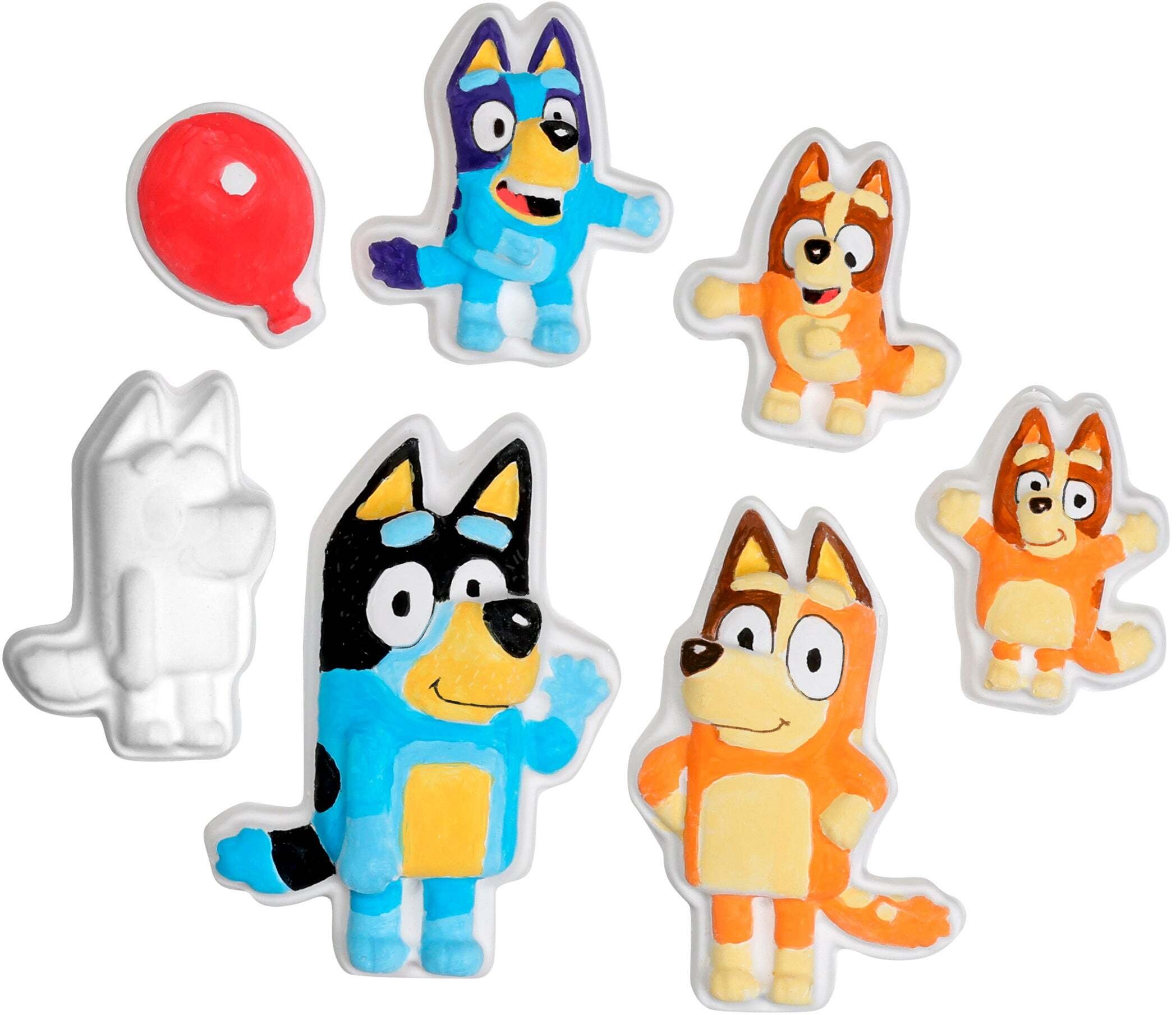 Zestaw artystyczny gipsowe figurki magnetyczne kre