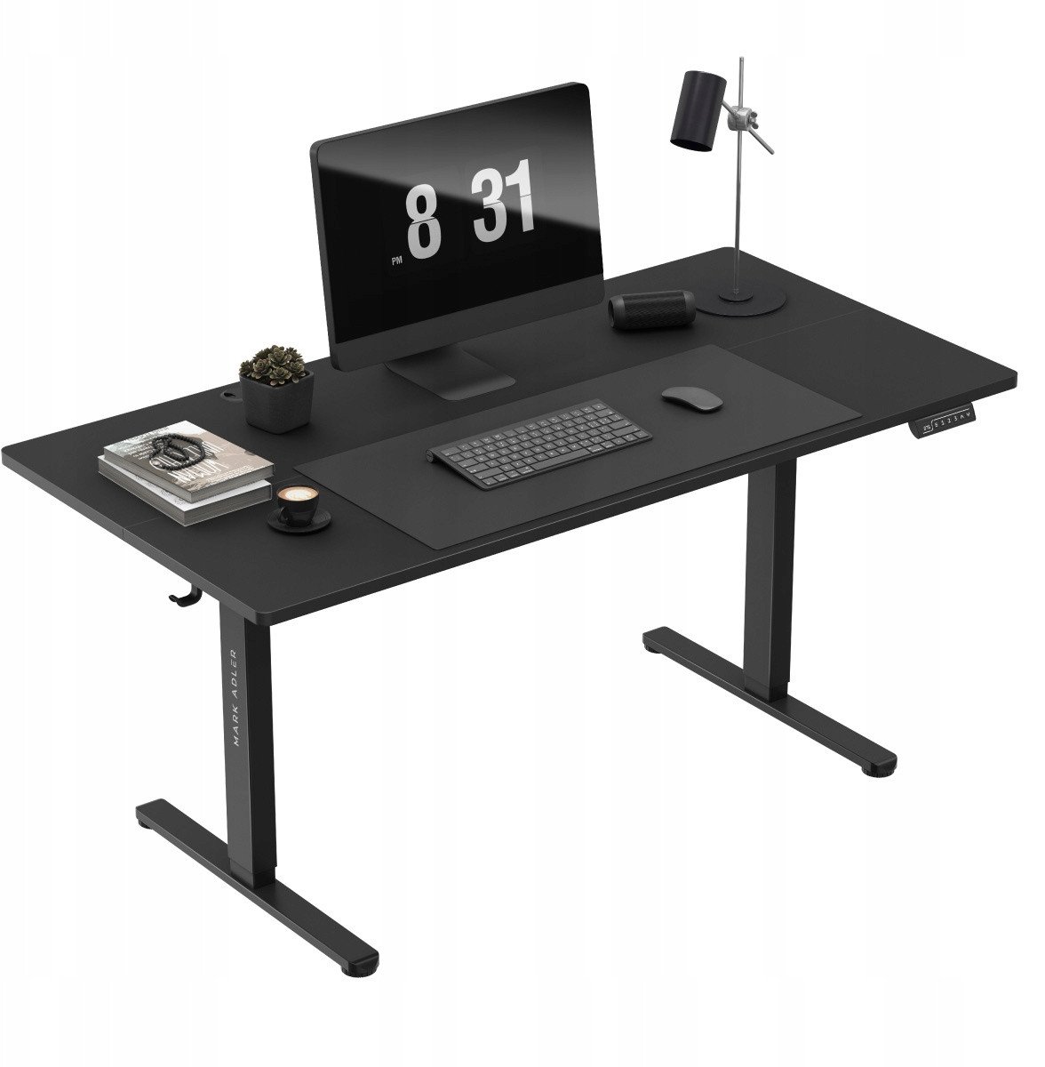 Biurko Elektryczne Regulowane 140 X 70 Cm Mark Adler Leader 7.4 Black