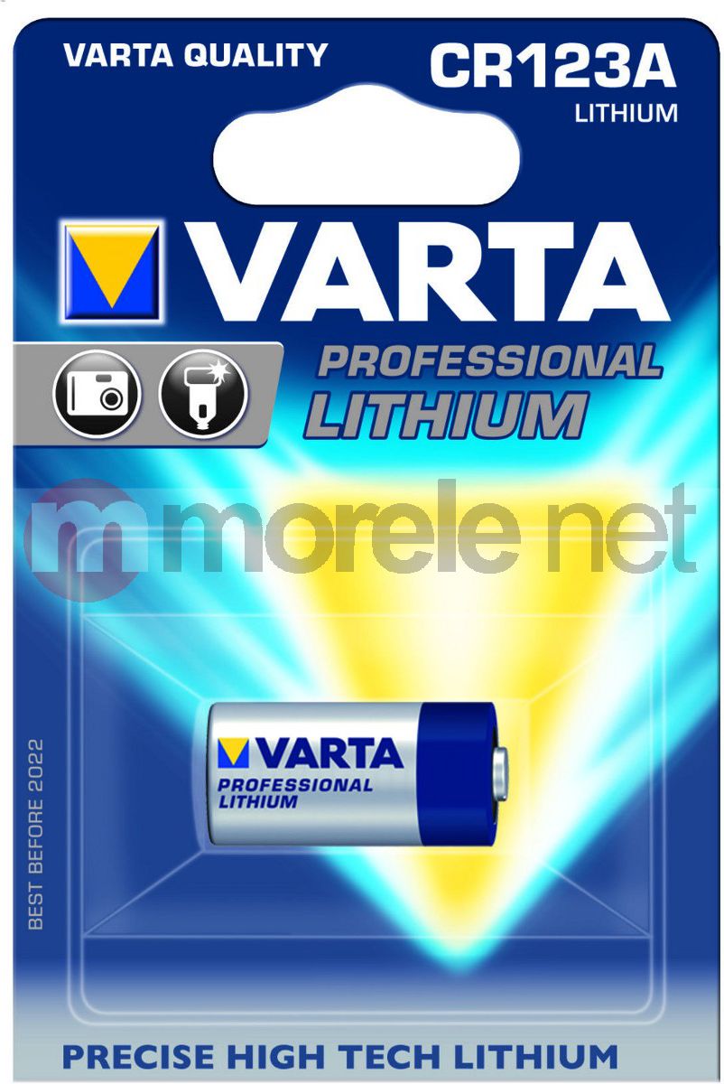 Varta Bateria Professional Lithium CR123 1600mAh 1 szt.