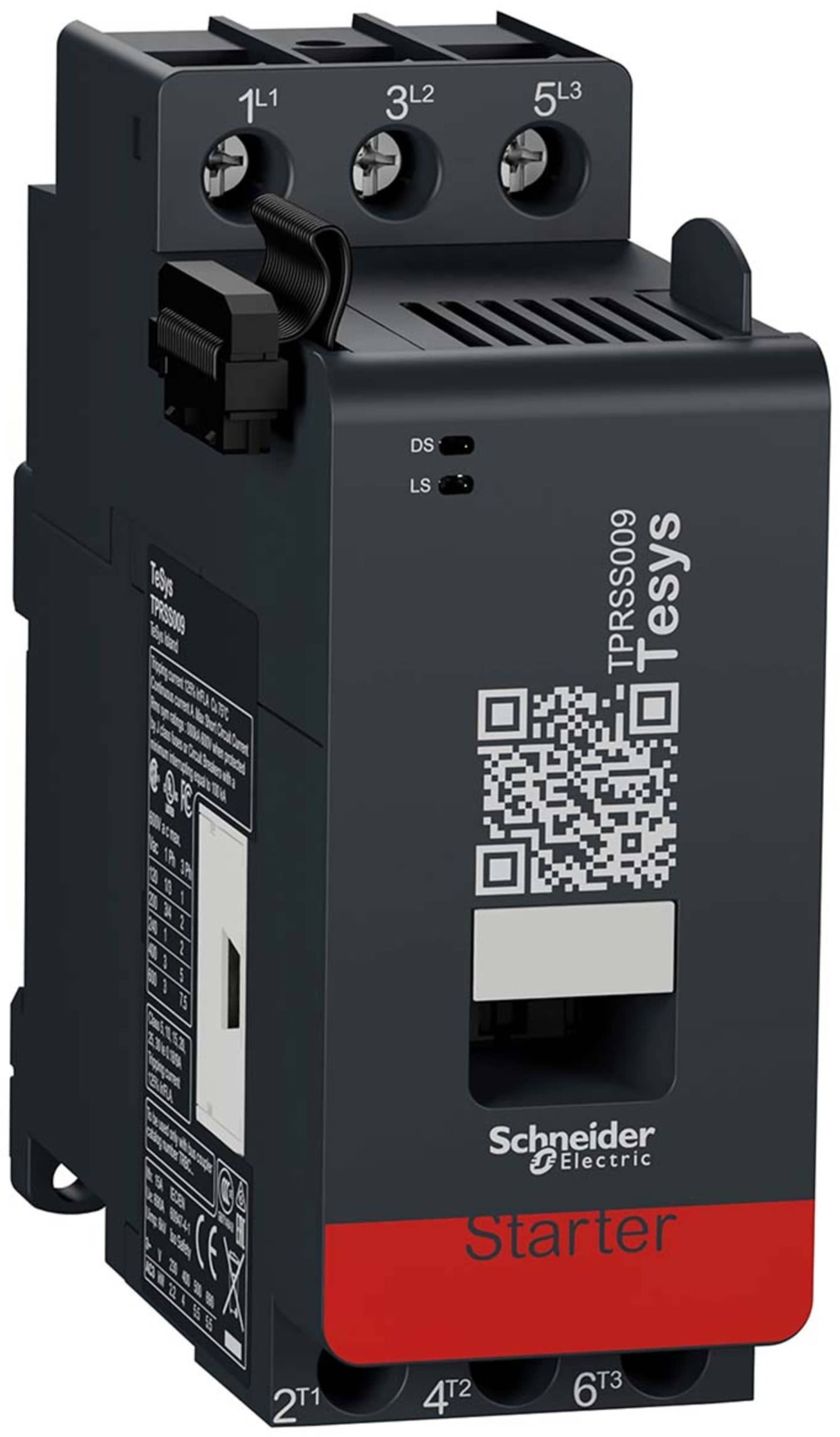 Moduł rozrusznika DOL TeSys Island wersja safety I=9 A (AC-3) / 4 kW TPRSS009