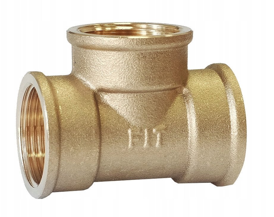 Trójnik mosiężny normal 1