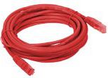 Alantec Patchcord UTP kat 5e 3.0m czerwony - KKU5CZE3.0