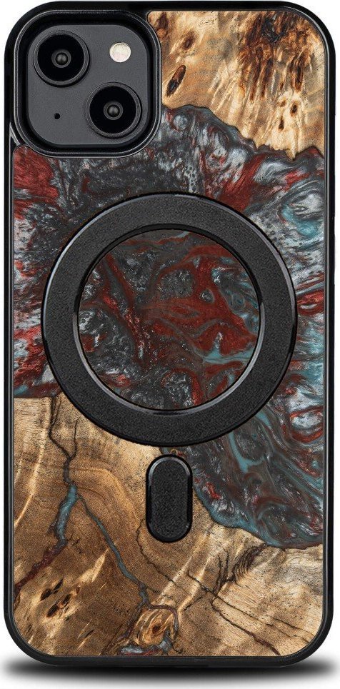 BeWood Etui Bewood Unique na iPhone 14 Plus - Planets - Pluton z MagSafe