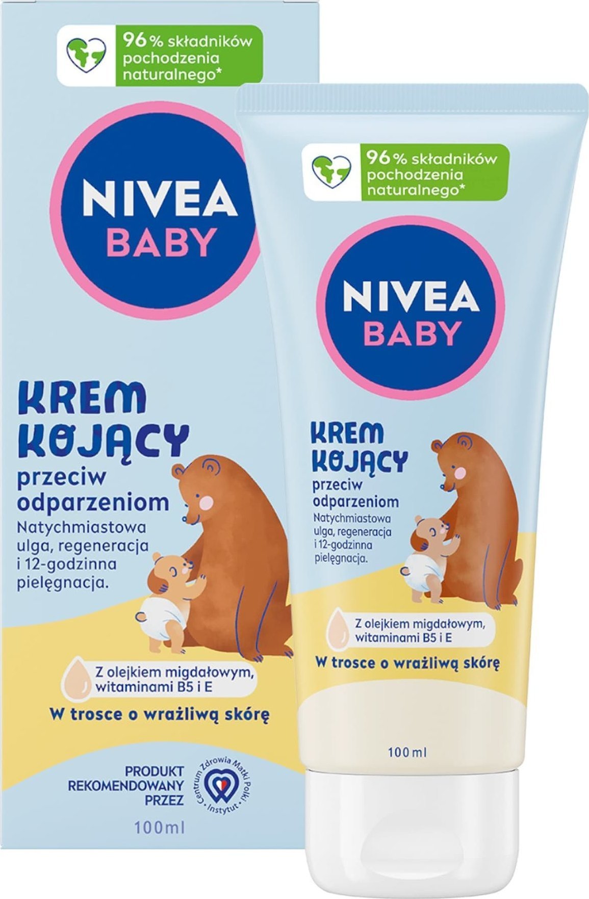 Nivea BABY Krem kojący p/odparzeniom 100ml 80521