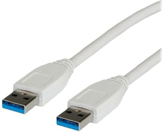 Kabel USB Value USB-A - 1.8 m Biały (11.99.8975-50)