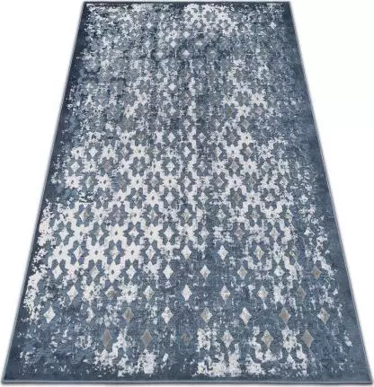 Dywany Łuszczów Dywan AKRYL YAZZ 7006 ORIENT niebieski, 133x190 cm