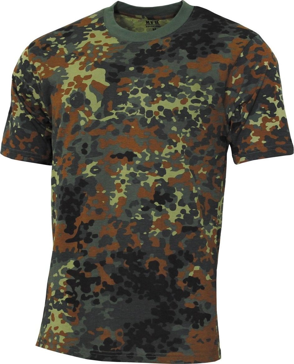 MFH Koszulka US Streetstyle flecktarn 140-145 g 3XL